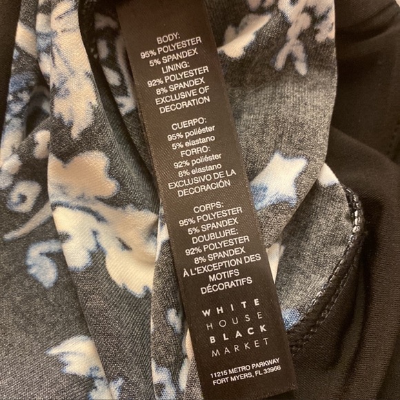 White House | Black Market Blouson Dress - Picture 6 of 6